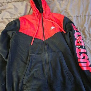 Black and Red Nike Jacket